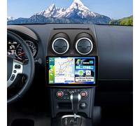 SIXWIN 4+128G Android 15 Autoradio für Nissan Qashqai 1 J10 2006-2016 mit Carplay/Android Auto/Mirrorlink, 9 Zoll HD Touchscreen Bildschirm mit GPS WiFi Bluetooth FM/RDS EQ+Rückfahrkamera