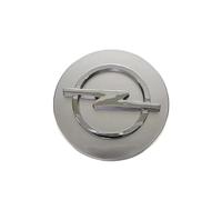 SJSMZX Auto Nabendeckel für Opel Tigra 2004-2009, 4 Stück Nabenkappen Radnabenabdeckung Radnabenkappen Felgenkappen Felgendeckel Radnabendeckel Radkappen Logo Zubehör,60mm-Silver