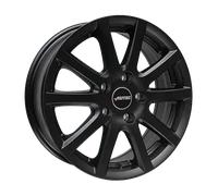 Autec, Skandic, 6,5x16 ET50 5x108 63,3, schwarz matt lackiert