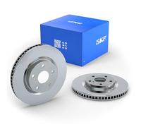 SKF Bremsscheibe VKBD 80241 V2-2er Set - Position Vorderachse Außendurchmesser 256 mm Höhe 100 mm Länge 285 mm Breite 275 mm - OE Qualität