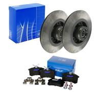 Skf Bremsscheiben 274mm + Beläge Hinten Passend Für Renault Grand Scenic 3 Bremsscheibe: A.b.s.: 18160c Abakus: 23104039 Abakus: 231040392 Ashika