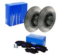 Skf Bremsscheiben 274mm + Beläge Hinten Passend Für Renault Scenic 3 Iii Bremsscheibe: A.b.s.: 18160c Abakus: 23104039 Abakus: 231040392 Ashika: 61