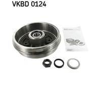 Bremstrommel SKF VKBD 0124 für Citroën Peugeot Saxo 106 II 206