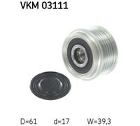 SKF Generatorfreilauf für VW Polo 9N_ 1.2 12V Fox 5Z1 5Z3 Skoda Fabia I 6Y2