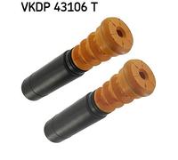 Staubschutzsatz, Stoßdämpfer SKF VKDP 43106 T für VW, Hinterachse