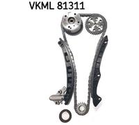 SKF Steuerkettensatz VKML 81311 Kompatibel mit Audi Seat Skoda VW