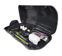 Skibox Ski Gepäckbox Dachbox Auto Dachkoffer - VDP Xtreme 600 - Volumen 600 Liter - Außenmaße: 195x95x44cm (LxBxH) - Ski und Snowboardbox - Autokoffer abschließbar