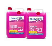SkinStar G12 Kühlerfrostschutz -35°C Kühlflüssigkeit Kühlmittel Schutz Auto 10l