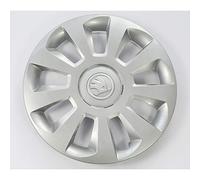 Skoda 1ST601147BZ31 Radzierkappe (1 Stück) Radblende 14 Zoll Radkappe Radzierblende Stahlfelge, brilliantchrom