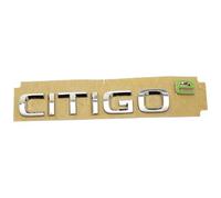 Skoda 1ST853687EVGJ Schriftzug CITIGOe Aufkleber Emblem Logo Zeichen, Chrom/grün