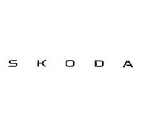 Skoda 3P0853687D041 Schriftzug Heckklappe Emblem Buchstaben Logo, schwarz