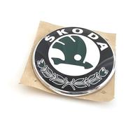 Skoda 3T0853621AMEL Zeichen Emblem Logo Plakette Aufkleber *** nur bis Modelljahr 2013 ***