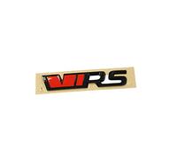 Skoda 565853687JXPC Schriftzug VRS schwarz Tuning Heckklappe Emblem Blackline Logo