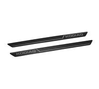 Skoda 57H071303C Einstiegsleisten hinten Türschweller Zierleisten, selbstklebend, mit Kodiaq Schriftzug, schwarz