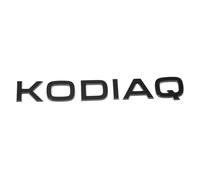 Skoda 57H853687G041 Schriftzug Kodiaq Modellbezeichnung Heckklappe Emblem Buchstaben Logo, schwarz
