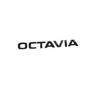 Skoda 5E3853687P041 Schriftzug Octavia Emblem Aufkleber Buchstaben Blackline Logo, schwarz