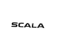 Skoda 657853687E041 Scala Schriftzug schwarz Heckklappe Emblem Buchstaben Blackline Logo Aufkleber