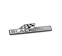 Skoda 6V0853041DTW4 Black Edition Dekorfolie B-Säule Schriftzug Logo Emblem chrom