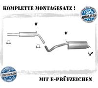 Skoda Fabia II 1.6 77KW ab Bj. 2007 + Montagesatz Auspuffanlage Auspuff Neu