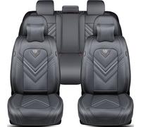 Skoda Kamiq Bj ab 2019 kompatible Schonbezüge in Schwarz FSL1