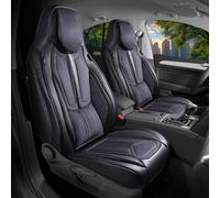 Skoda Kamiq Baujahr ab 2019 kompatible Schonbezüge in Schwarz / Grau DS1