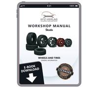 Skoda Kamiq NW from 2019 wheels tyres general info repair manual guide download