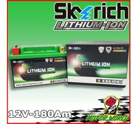 Skyrich Lithium Batterie YTX9-BS Für Yamaha YP X Max ABS 125 2013 Grün