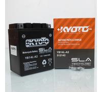 SLA-Batterie Kyoto für Zweiräder Honda YB14L-A2 SLA / 12 V 14 Ah, neu