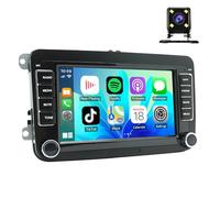 Slakerbe Android 14 Autoradio 2 Din mit Carplay Android Auto für VW Caravelle T6 2015-2020, 2G+32G 7 Zoll Auto Radio Stereo mit Bluetooth Navi WiFi FM RDS Rückfahrkamera