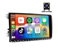 Slakerbe Android 14 Autoradio 2 Din mit Carplay Android Auto für VW Transporter T5/T6 2010-2020, 2G+32G 9 Zoll Auto Radio Stereo mit Bluetooth Navi WiFi FM RDS Rückfahrkamera