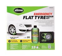slime 10914 Reparaturset für PKW- Reifen inkl. Kompressor,