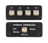 SMA-Buchse, 1,4-1,6 GHz Frequenzbereich, geringe Einfügedämpfung < 6,6 dB, hohe Isolation >30 dB, Powered Combiner für GLONASS für Galileo L-Band