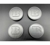 Smart BRABUS Nabendeckel 450/451/452/454 -Metall Grey Matt- NEU&OVP