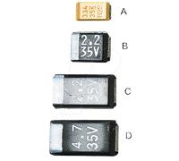 SMD TAN.3,3/16 - SMD-Tantal-Kondensator, 3,3µF/16V FREI