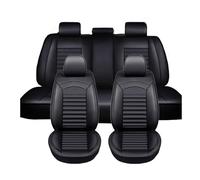 SMHIENNGJF Auto Schonbezüge Für Kia EV3 2000-2025 Universelle Leder-Sitzbezüge Sitzschoner(Black)