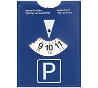 Smlper Parkscheibe Maxi Parkplatz Ankunftszeit, Parkscheibe Auto Soft-Touch, Parkuhr Auto 15 x 11 cm, Universell für Autos, PKW, LKW, Wohnmobile,Motorrad(Blau)