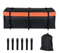 SOARS Heckbox für Anhängerkupplung, 255L/453L/566L Auto Hintere Gepäcktasche aus PVC mit verstärkten Riemen & Aufbewahrungstasche, wasserfest & faltbar Transportbox mit für alle Fahrzeug (250L)