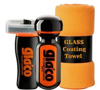 Soft99 Glaco Set Ultra Versiegelung + Glaspolitur + Tuch Lotuseffekt Scheibe