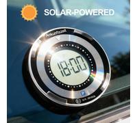 Solar Elektronische Parkscheibe Automatische Mit Zulassung Digitale Auto Parkuhr