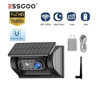 Solar Wireless Funk WIFI 2.4G 1080P Autokamera Rückfahrkamera für iPhone Android