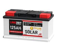 Solarbatterie 12V 125Ah Boot Antrieb Wohnmobil Solar Batterie 100AH 120AH