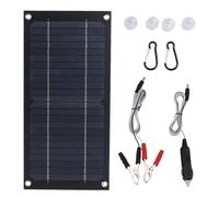 Solarbatterie-Ladegerät für, Solar-Batteriehalter für Solarbatterie und Solarbatterie für 12 V/24 V - Wartungsladungsset für Solarpanel PLU für Machen Sie Sich bereit