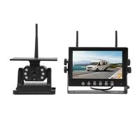 Solare Kabellose Rückfahrkamera, HD-Rückfahrkamera für Anhängerkupplung mit 7-Zoll-IPS-Bildschirm und Nachtsicht-Rückfahrkamera, Rückfahrkamera für LKWs, Wohnmobile, Anhänger,