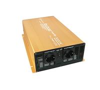 Wechselrichter - Spannungswandler 24V 300 bis 3000 Watt reiner SINUS mit echtem Power USB 2.1A Gold Edition … (3000-6000 Watt)