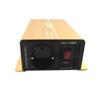 SOLARTRONICS Spannungswandler 12V auf 230V - Wechselrichter NP300-300/600 Watt Reiner Sinus Inverter - Umrichter 12V 220V - Inverter Wohnwagen Gold - mit Schuko-& USB Anschluss (300-600 Watt)