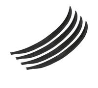 SOLIUMODYY 4 Stück Radabdeckung Kotflügelverbreiterung,für Audi A6 Limousine C8 2018-2023 Verbreiterung Carbon Radlaufverbreiterung Verbreiterung Auto Rad Schutz Dekoration,4pcs