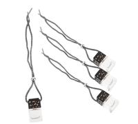 SOLUSTRE 4stücke Autoduft Diffuser Aus Elegante -flasche Mit Schwarzem Deckel Für Auto-dekoration Und Aromatherapie Hängendes Pendant Für Frischen Duft Im Fahrzeug