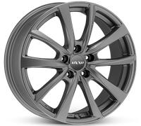 Sommerräder smart 453 Oxxo Vidorra Alufelgen 16´´ gunmetall anthrazit RDKS