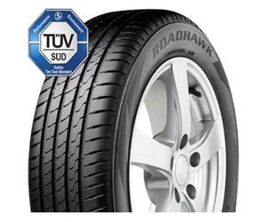 Sommerreifen FIRESTONE "ROADHAWK", schwarz, 205mm / 55 % R 16 91H, Autoreifen, in verschiedenen Ausführungen erhältlich (95959465-0) schwarz , EEK:Nasshaftung: A, Kraftstoffeffizienz: C, Rollgeräusch: