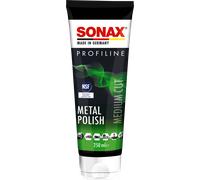 SONAX PROFILINE MetalPolish 250 ml Hochglanz Metall Alu Messing Chrom Politur